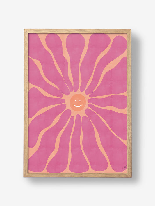 Peach and Pink Explosion No2