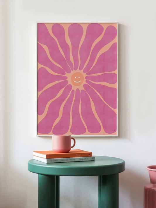 Peach and Pink Explosion No2